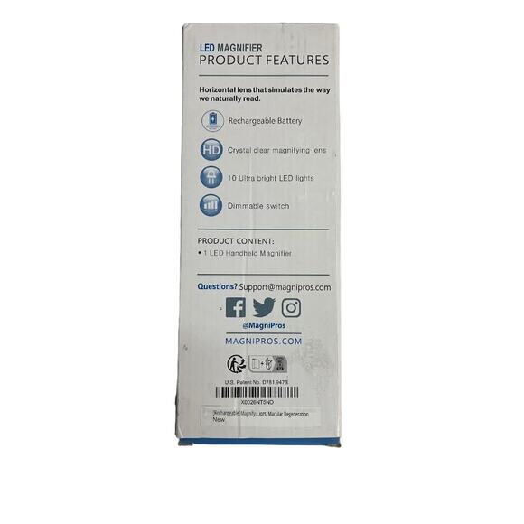 NEW! MagniPros See Things Differently 3X with 5X Zoom Magnifying Glass - Picture 6 of 6